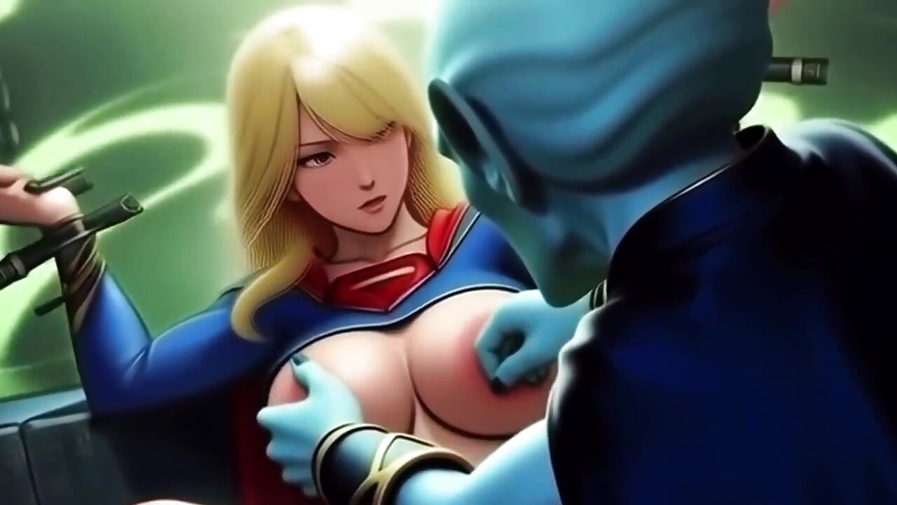 Supergirl Gets Probed and Licked During a Space Adventure
