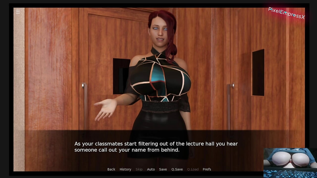 Uma agressiva meia-irmã futa parte 1 3D hentai jogo