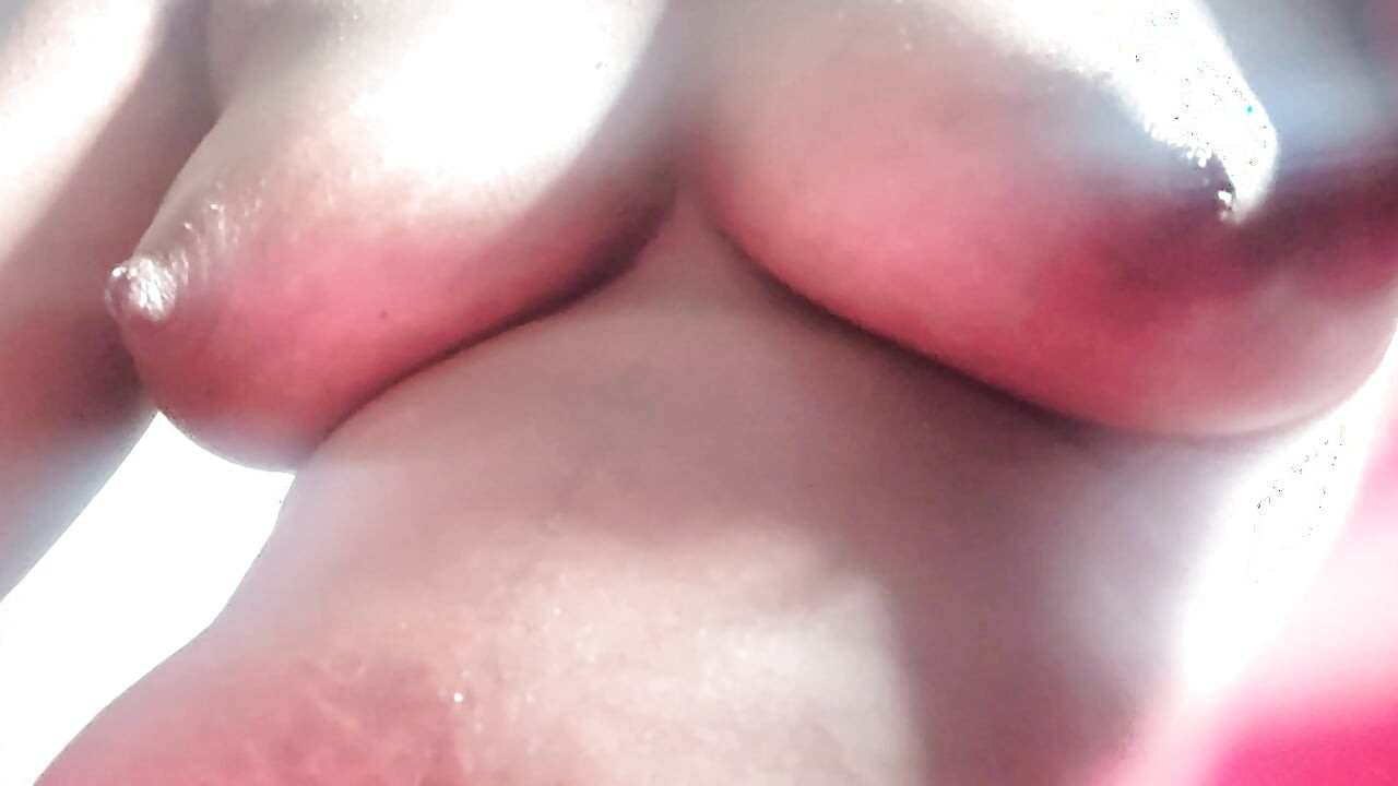 Massaging My Small Tits