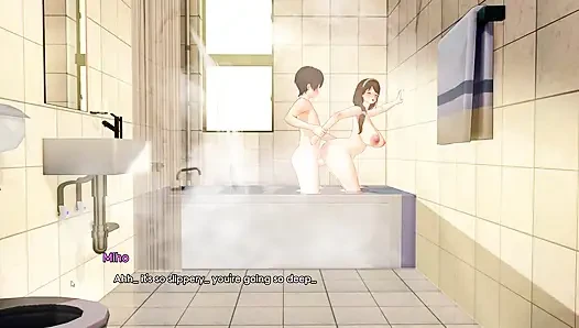 er fickt die in ihrem bad