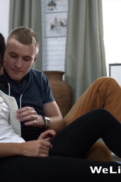 Sex education - hot teen taught how to fuck