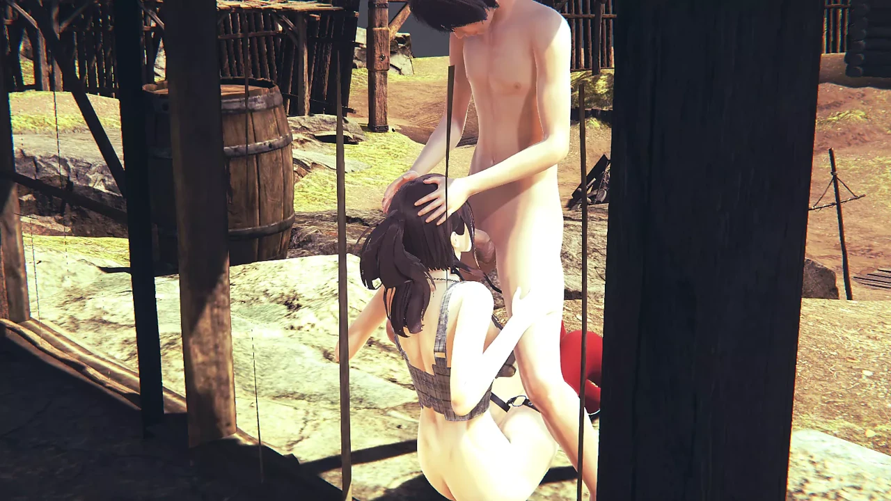 Hentai Uncensored 3D - Evelyn Sucking a dick