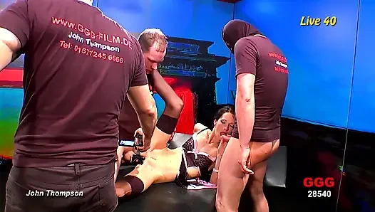 Ggg John Thompson - Aymie Live40 Wildes Gangbang-fickfest