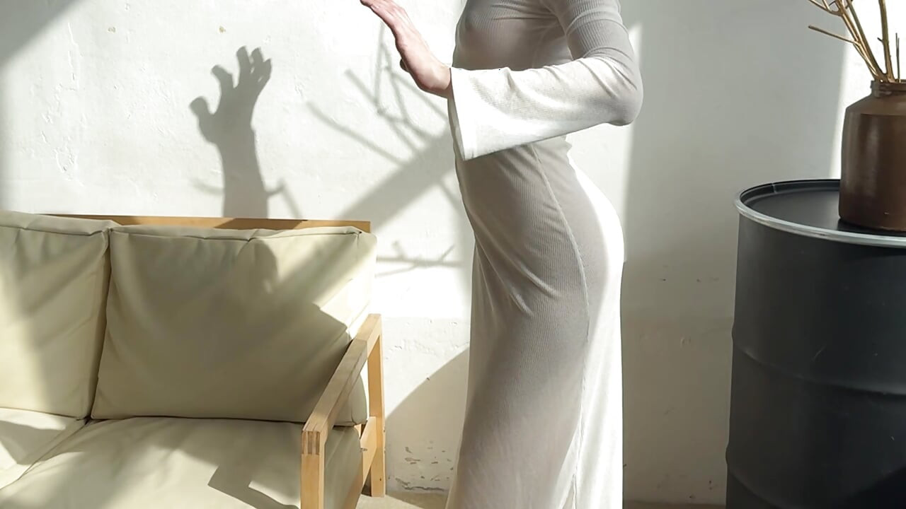 Rutina de estiramiento de mujeres de cuerpo perfecto