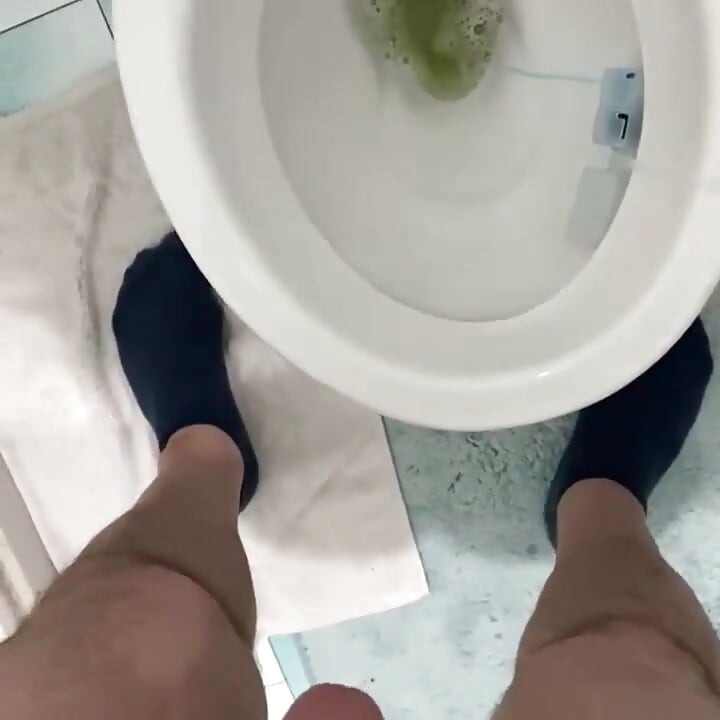 Turkish Hairy Cock Pee Video