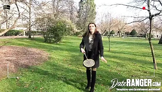 Ateşli kız - şişman cel esmer tatlı minyon bisküvi ile seks yapıyor - dateranger