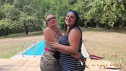 Maureen and Me Fucked Hard by Two Sports Fans on My Terrace: Big Intense...