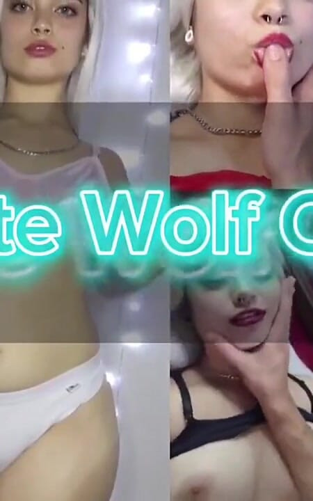 White Wolf Ofc - Blowjob From Blonde White Moon Until She on Dick