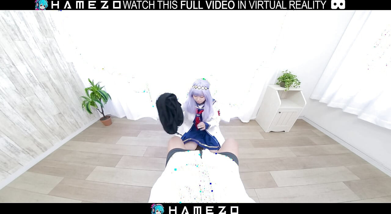 Mashiro Kasuga สาวญี่ปุ่นสุดฮอตดูดควยก่อนโดนเย็ดจัดหนักใน VR