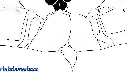 Ngentot seksi di dalam mobil xxx