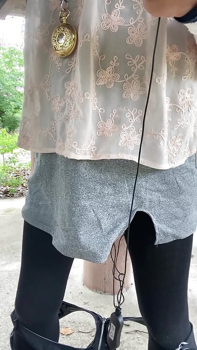 No. 256: a Walk in the Park in Open-crotch Pants