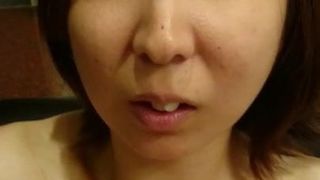 Naughty Japanese Step Mom shows her lovely pink pussy