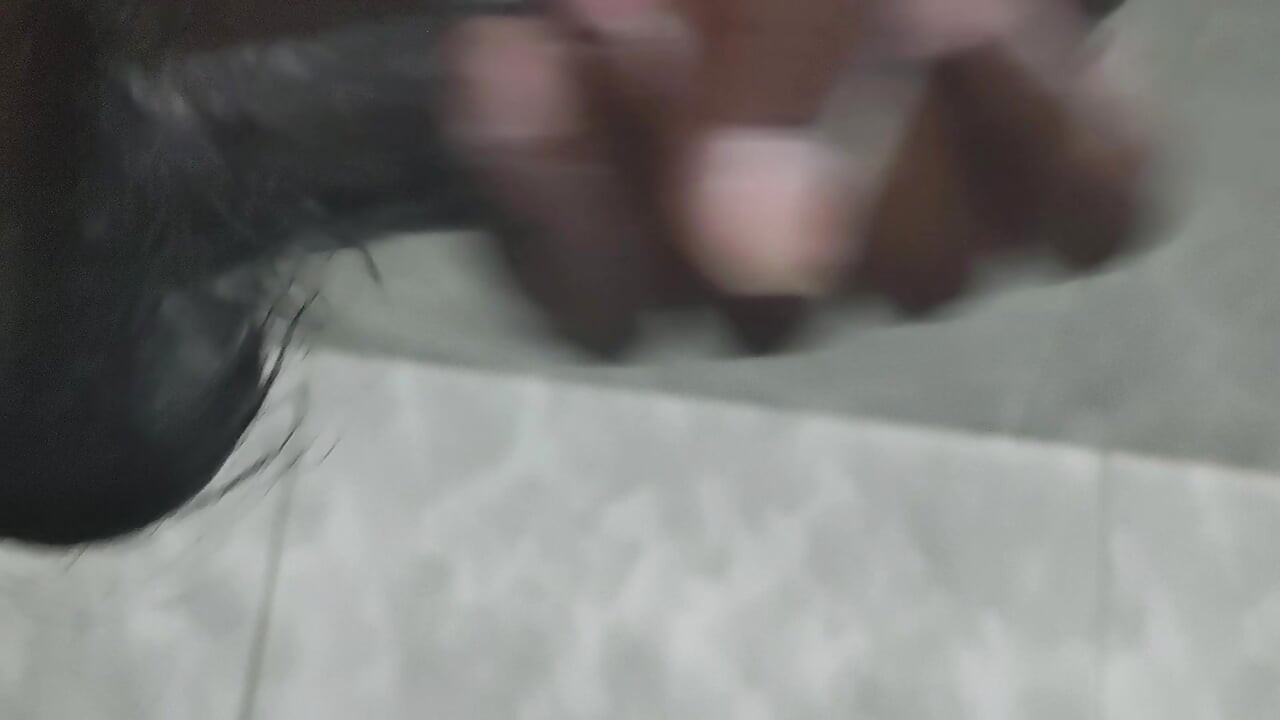 Tight cock in bathroom part 1