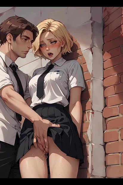 College of Mysteria: Blondie Looses Her Virginity by Very Big Fat Cock in the College - Episode 2