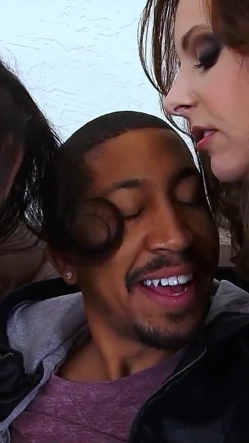 Epic moment from "Stepmother Seduces Step DAUGHTER to FFM Threesome with her new Friend"