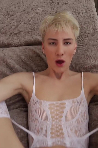 Sissy Boy Sucks Stepdad's Dick and Takes It in the Ass