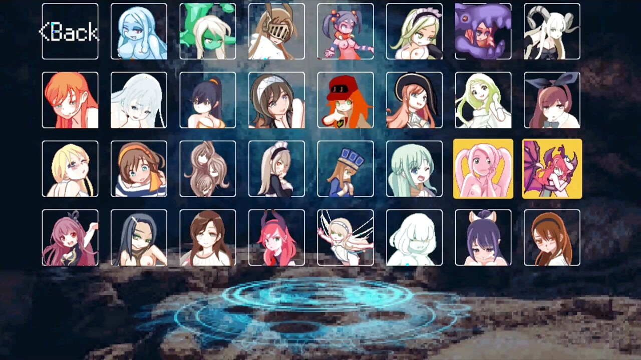 Hentai Game - Etching Edge - Succubus Stronghold Seduction All H Scenes - Pixel Hentai