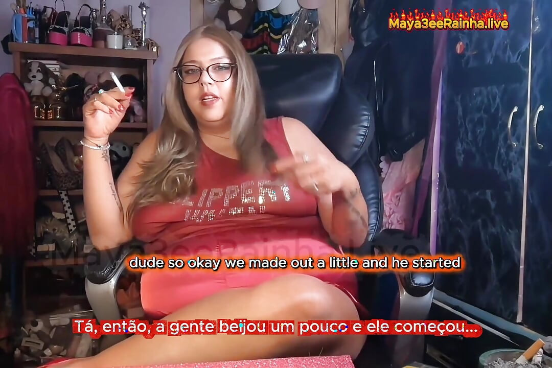 Brazilian BBW MILF Goddess Smoking Telling It All