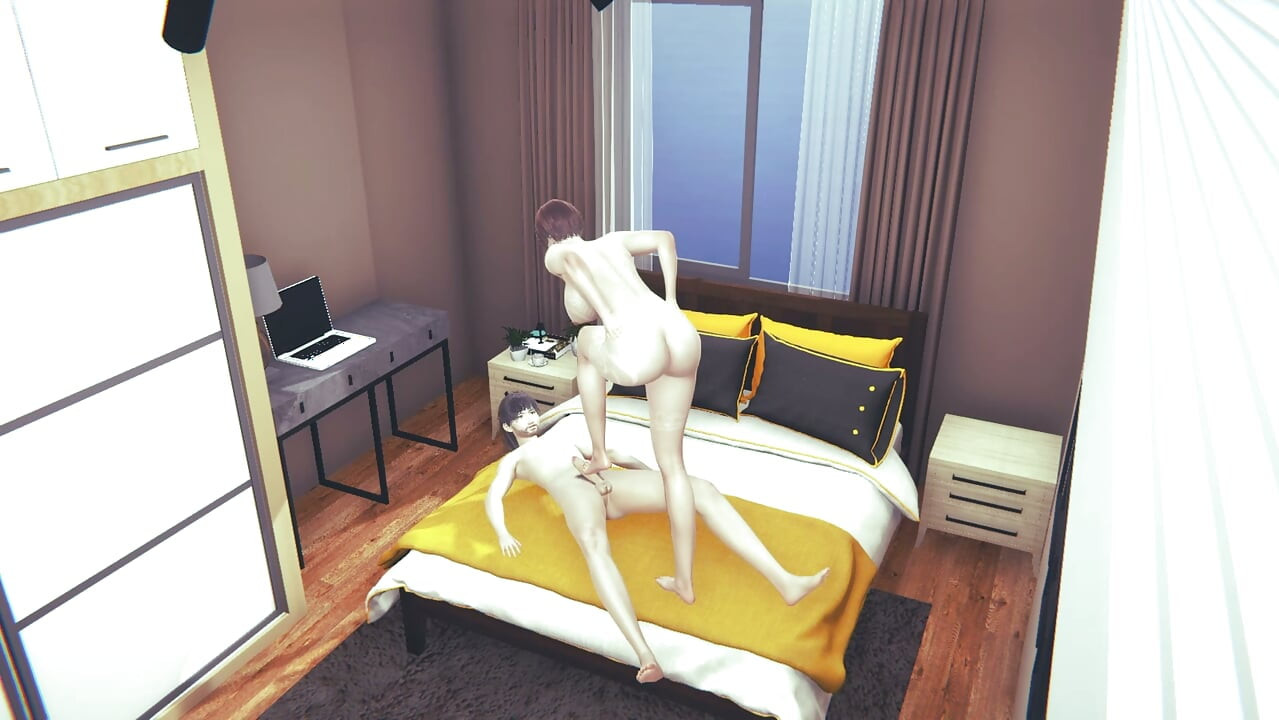 Busty blowjob 3d honey select l hentai anime 3d blowjob big cock