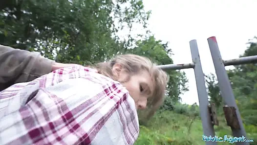 PUBLIC AGENT - Swedish Hitchhiker is a Fantastic FUCK