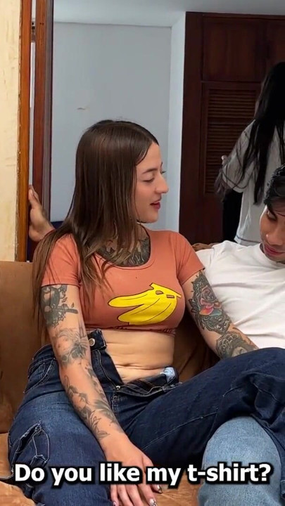 I left my boyfriend alone with my best friend and they end up fucking behind my back | Clip 1