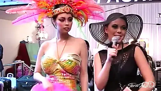 Tera Patrick fucked backstage taking big cock and cum