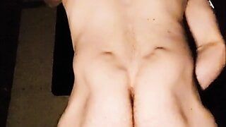 Hot Muscle Ass Dumps Big Cum Load