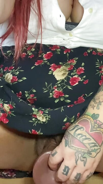 Huge dildo & phat pussy