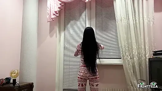 Christmas Alone with Stepmom Part 1. Search for Decorations for the Christmas Tree. Creampie
