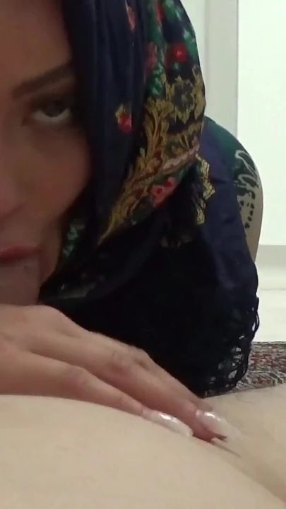 Captivating moment from "Egyptian Horny Cuckold Cheating Wife With Stepson"