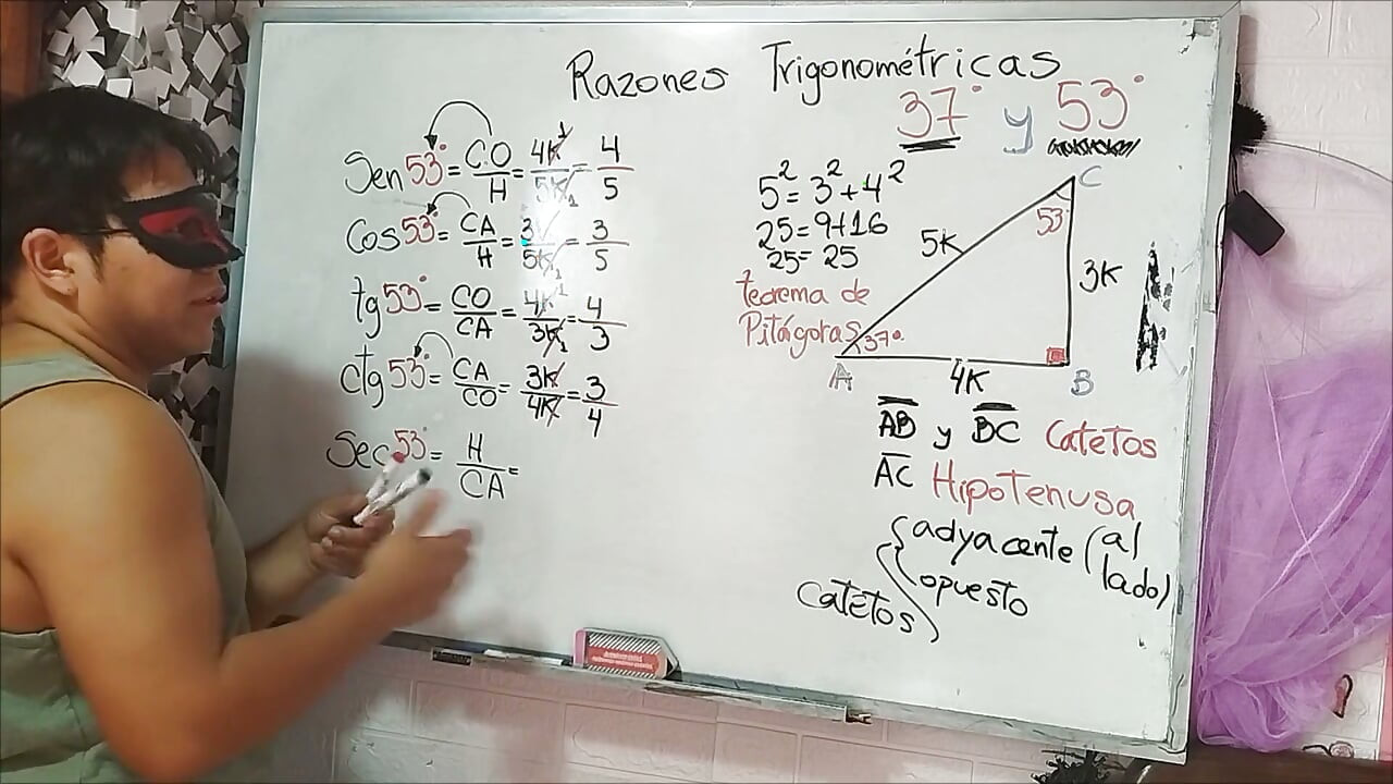 17 Trigonometria: 53 Ângulo - Razões Trigonométricas