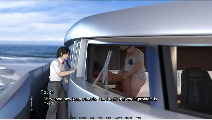 Laura Lustful Secret - gameplay - rolaple - vyabhichaari pati - bekhauph vyabhichaari pati bail ko apni patni ko jor se chodne ke lie protsahit karti hai