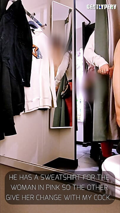 DRESSINGROOM: adventure with two sluts