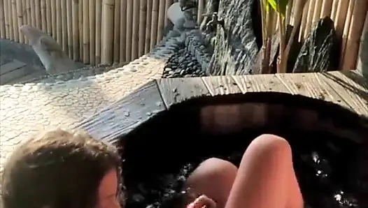 Fuck Young Couple Outdoor Veranda