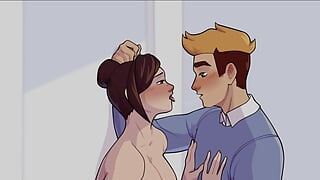Academy 34: Overwatch (Young & Naughty) - Μέρος 36: Fucking Mei, ο δάσκαλός μου από HentaiSexScenes