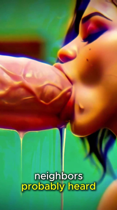 (4K) AI 3D Animated Porn – Latina Baddie Worships Big White Cock (Interracial ASMR) - AI Visuals X | Clip 2