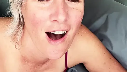 ASMR Morning Relief - StepMommy Takes Care of Me (JOI Countdown)