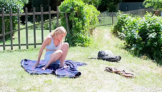 Outdoor Fun With Busty Babe Maya Rose