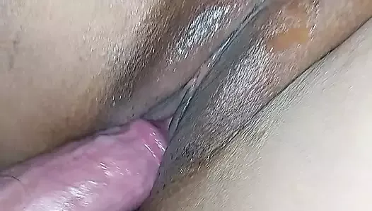 Interracial creampie for a tight wet pussy latina