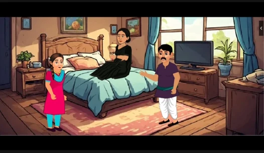 Cheating housewife with her bestfriend and her husband