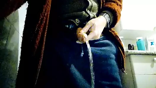 Kocalos - kesilmemiş horoz pissing