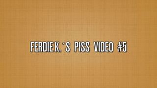 Ferdie Ks Piss Video 5