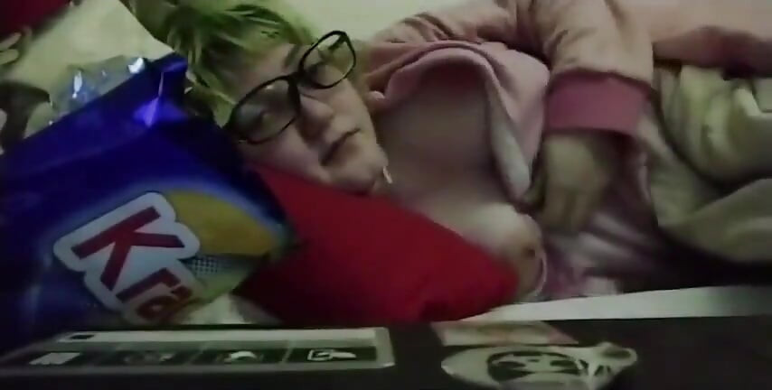Double Amputee Eats and Masturbates with French Fries