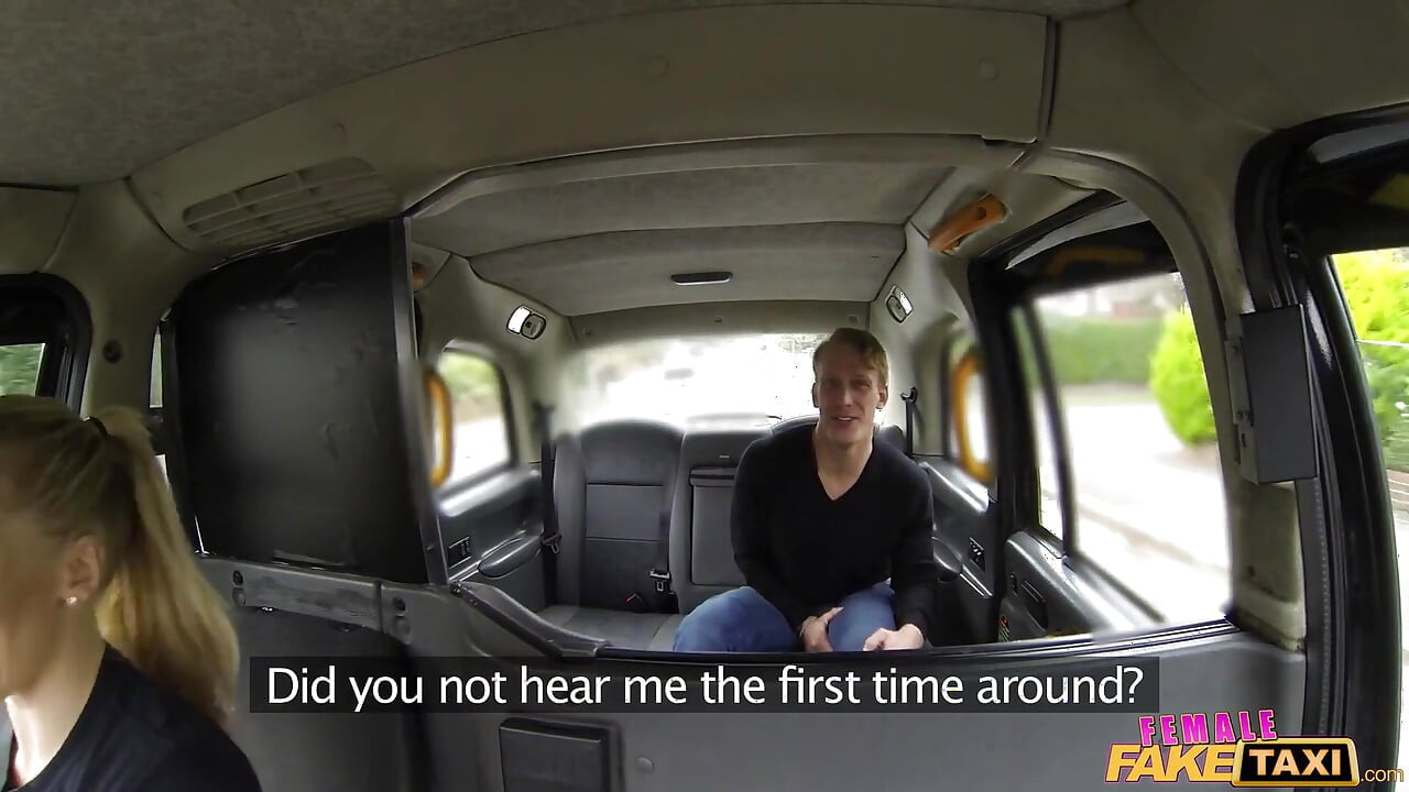 Female Fake Taxi - Student and Driver Caught Fucking