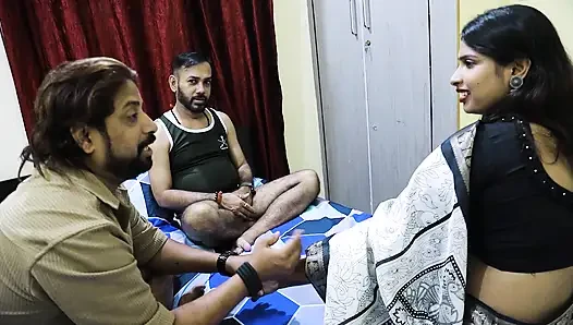 A STORY OF INDIAN DESI SEXY BHABI FUCKED WITH HER TENENT TWO BOYS