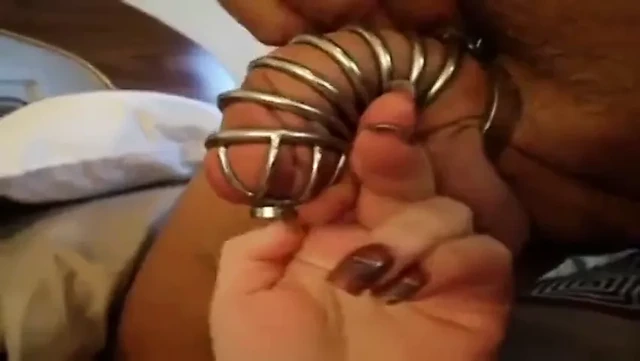 Chastity check after 2 months