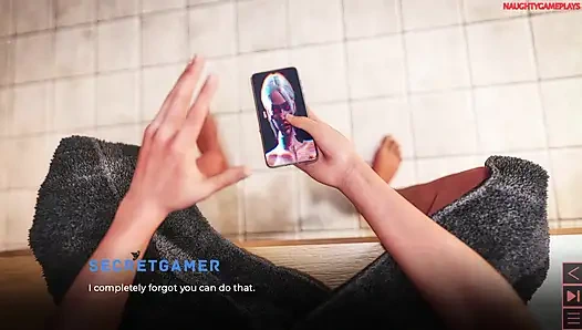 The Synthetic Part 11 By Carbon - Stepmom Has The Best Huge Boobs & Juicy Nipples , Two Sexy MILFS