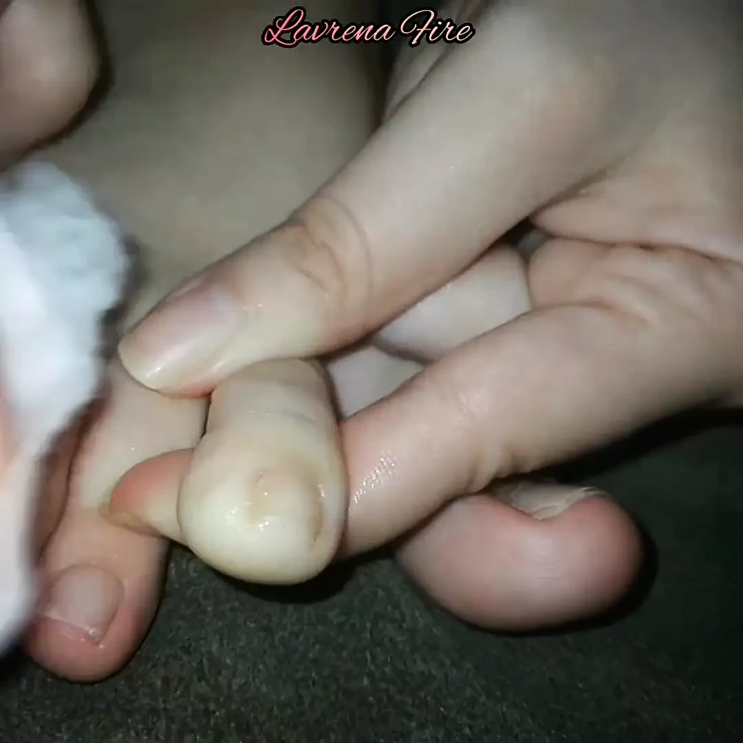I'm trying to get my feet done...
