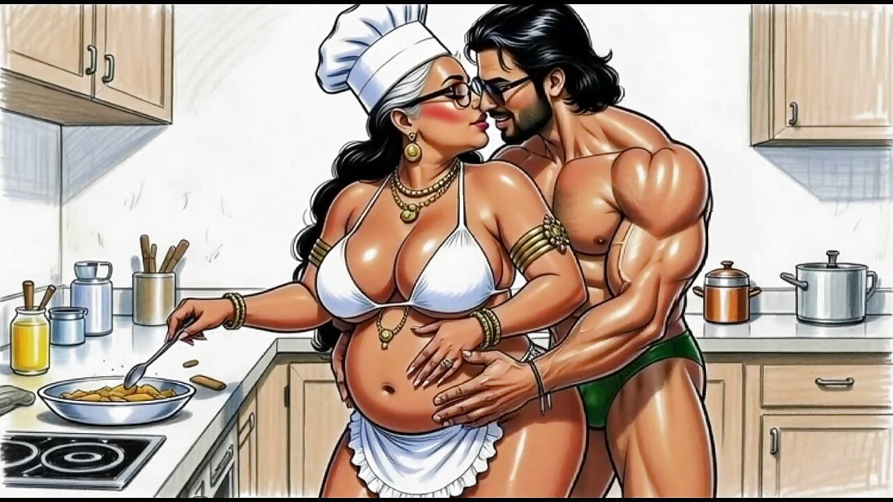My New Maid Feeding Me And Entertaining Me