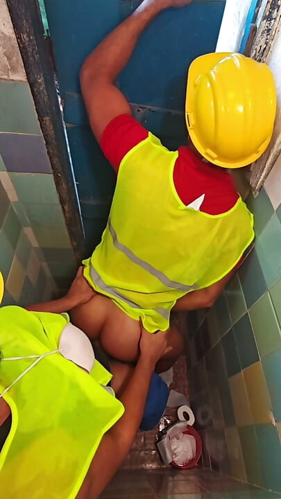 SEX IN THE BATHROOM OF A PUBLIC WORKPLACE